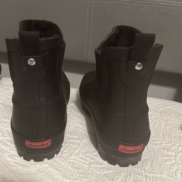 Chooka Chelsea Faux Fur Waterproof Boots - Picture 6 of 9